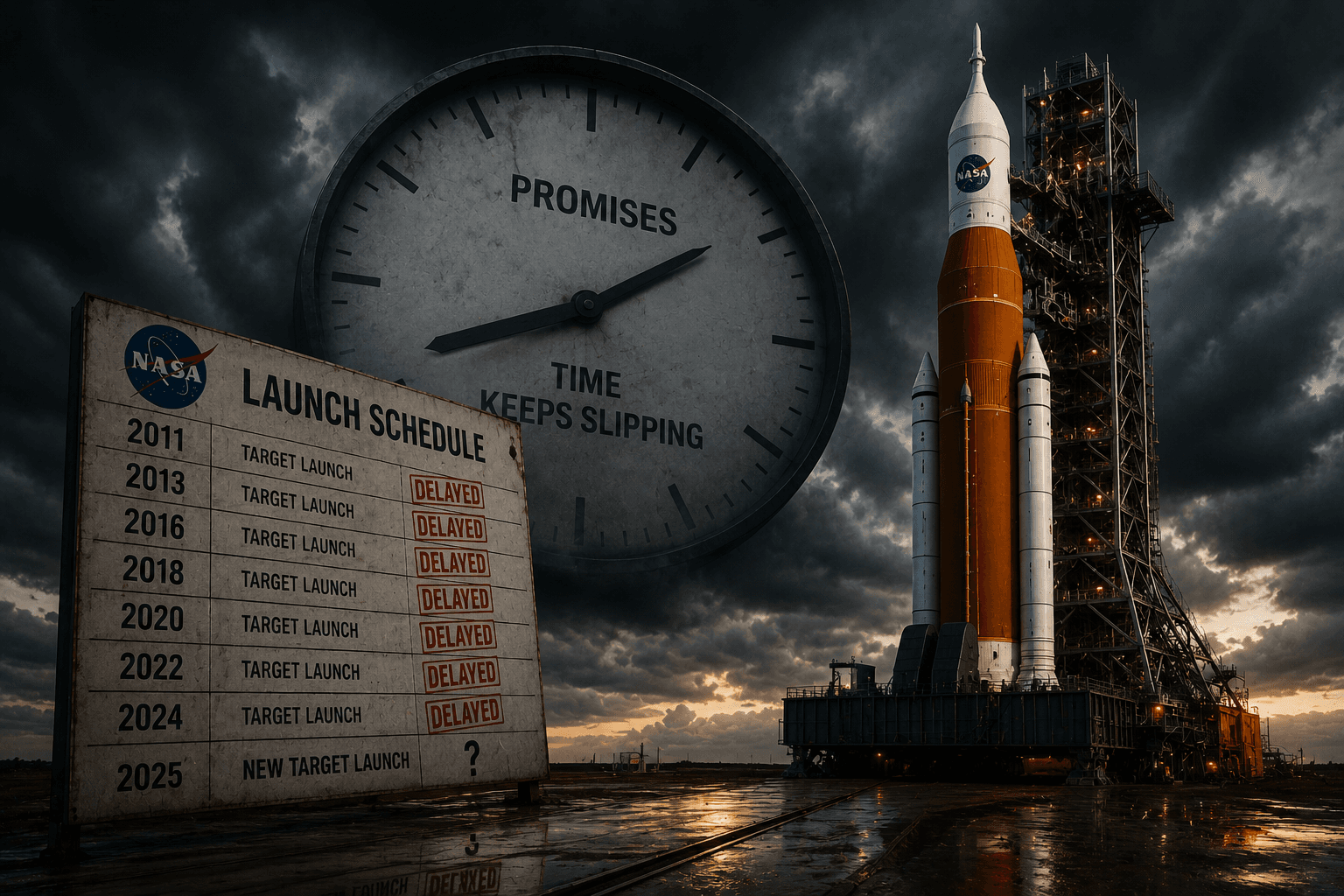 NASA'nın Büyük Roket Beklentisi: Söz Verilen Tarihler Neden Hiç Tutmuyor?