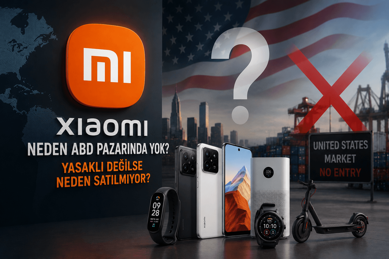Xiaomi Neden ABD Pazarında Yok? Yasaklı Değilse Neden Satılmıyor?