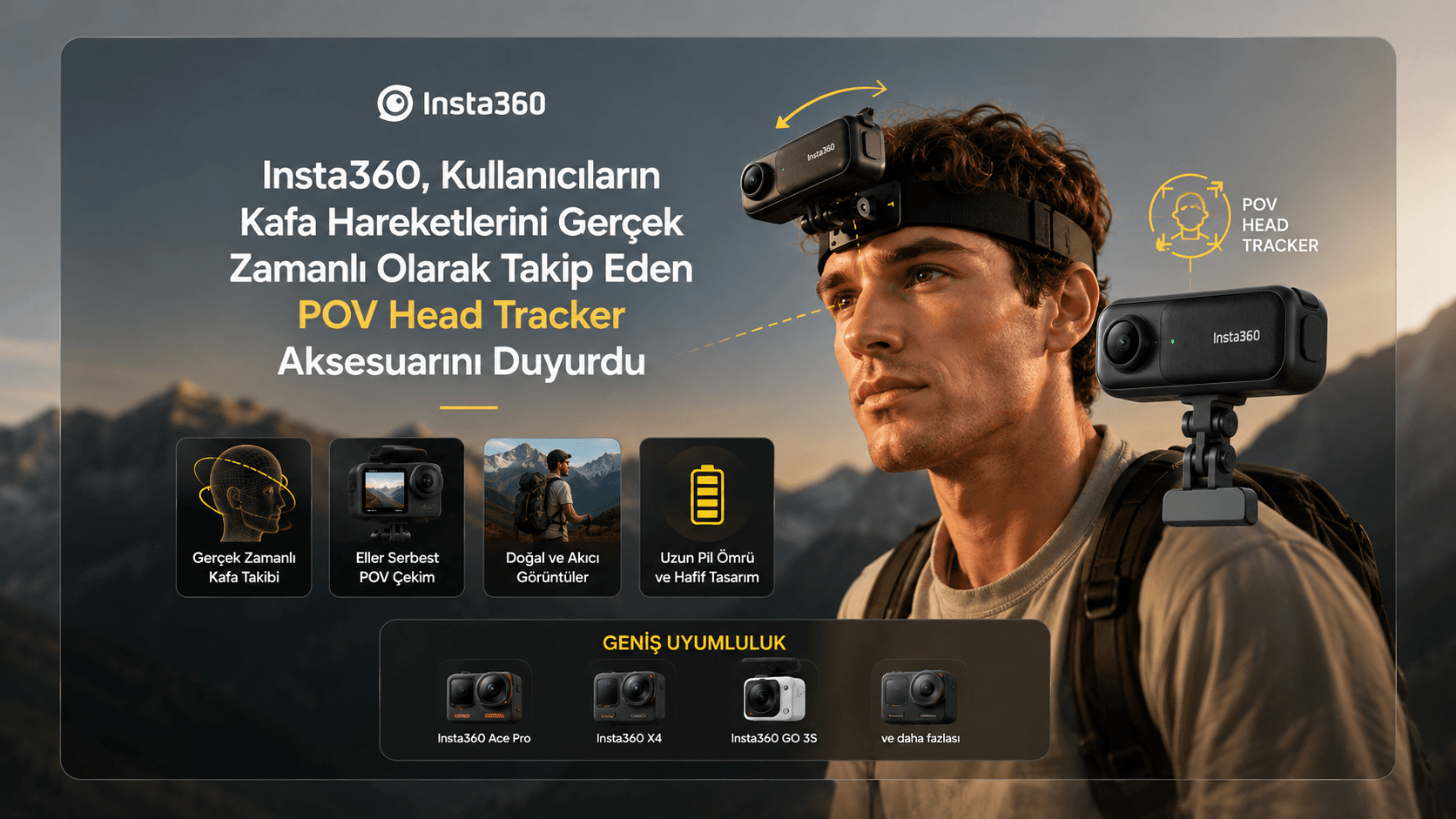Insta360’ın Yeni Cihazı Birinci Şahıs Çekimlerin En Büyük Sorununu Çözüyor — Ve Bu Bir Kamera Değil