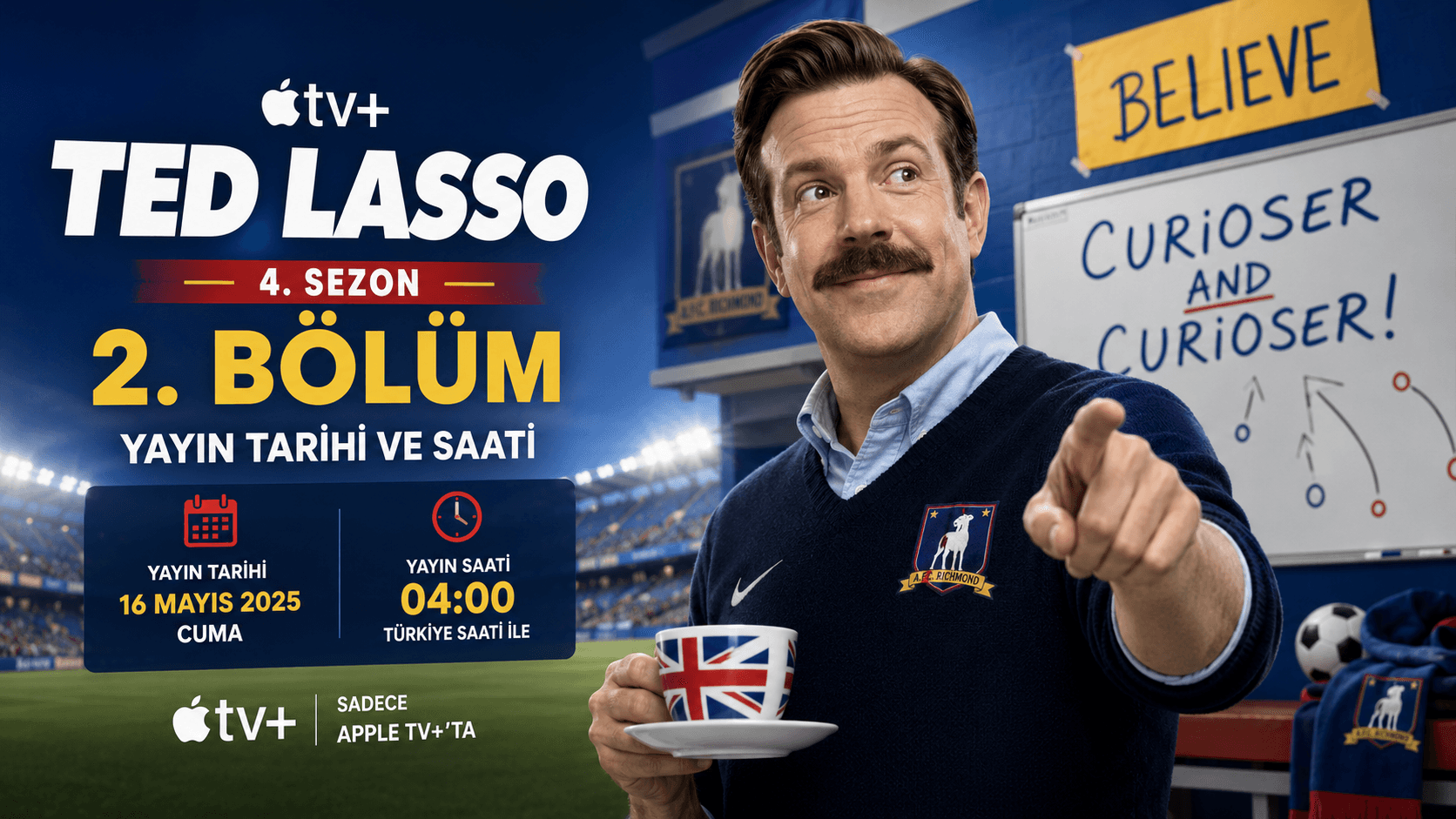 Ted Lasso 4. Sezon 2. Bölüm Yayın Tarihi ve Saati: Apple TV+ Ekranlarında 'Curioser and Curioser!' Heyecanı Başlıyor