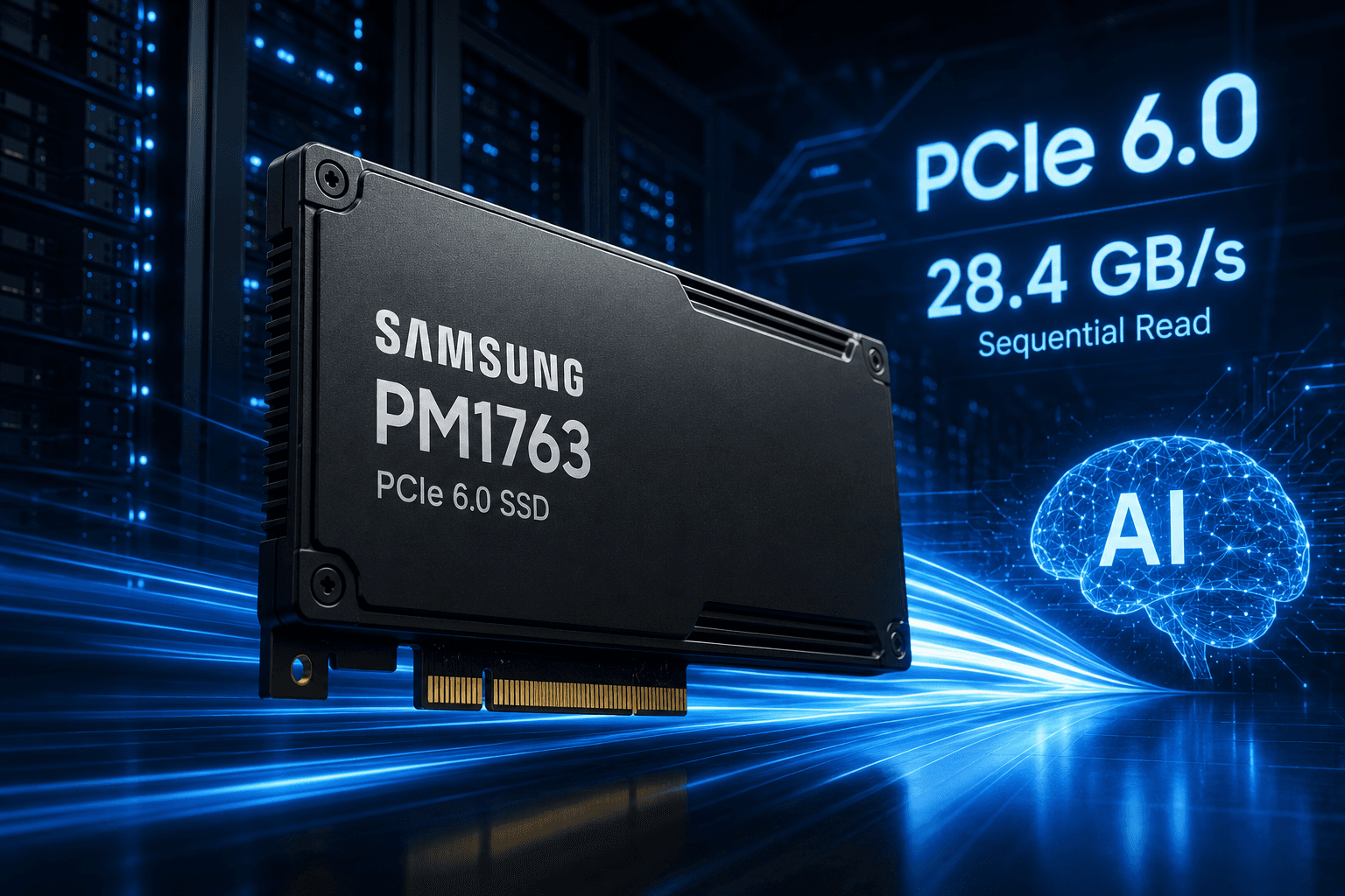 Samsung'dan Devrim: İlk PCIe 6.0 SSD'si PM1763 Seri Üretime Geçti