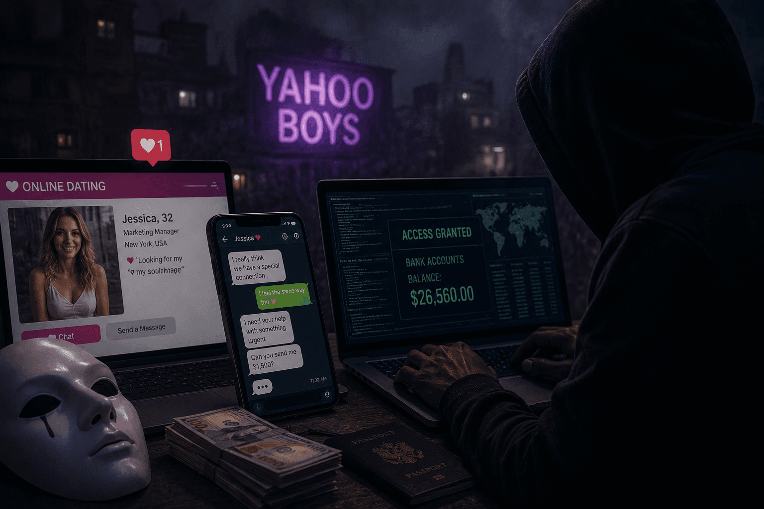 Dijital Aşkın Karanlık Yüzü: 'Yahoo Boys' Fenomeni ve Çevrimiçi Dolandırıcılık