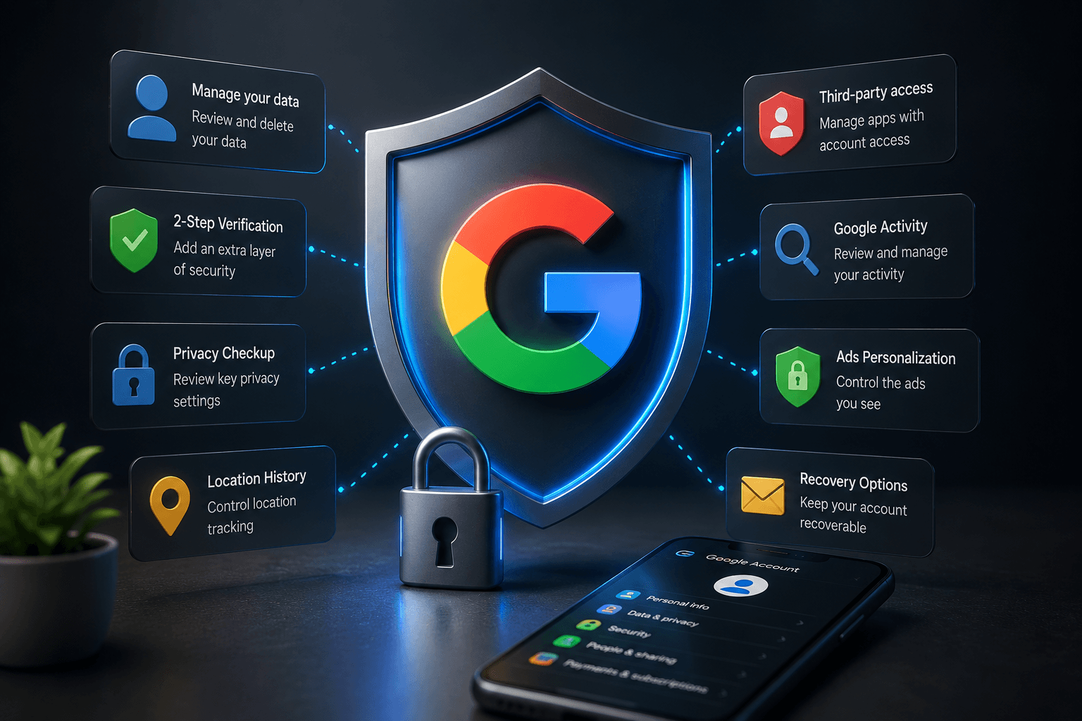 Google Hesabınızda Gizliliğinizi Artıracak 7 Kritik Ayar