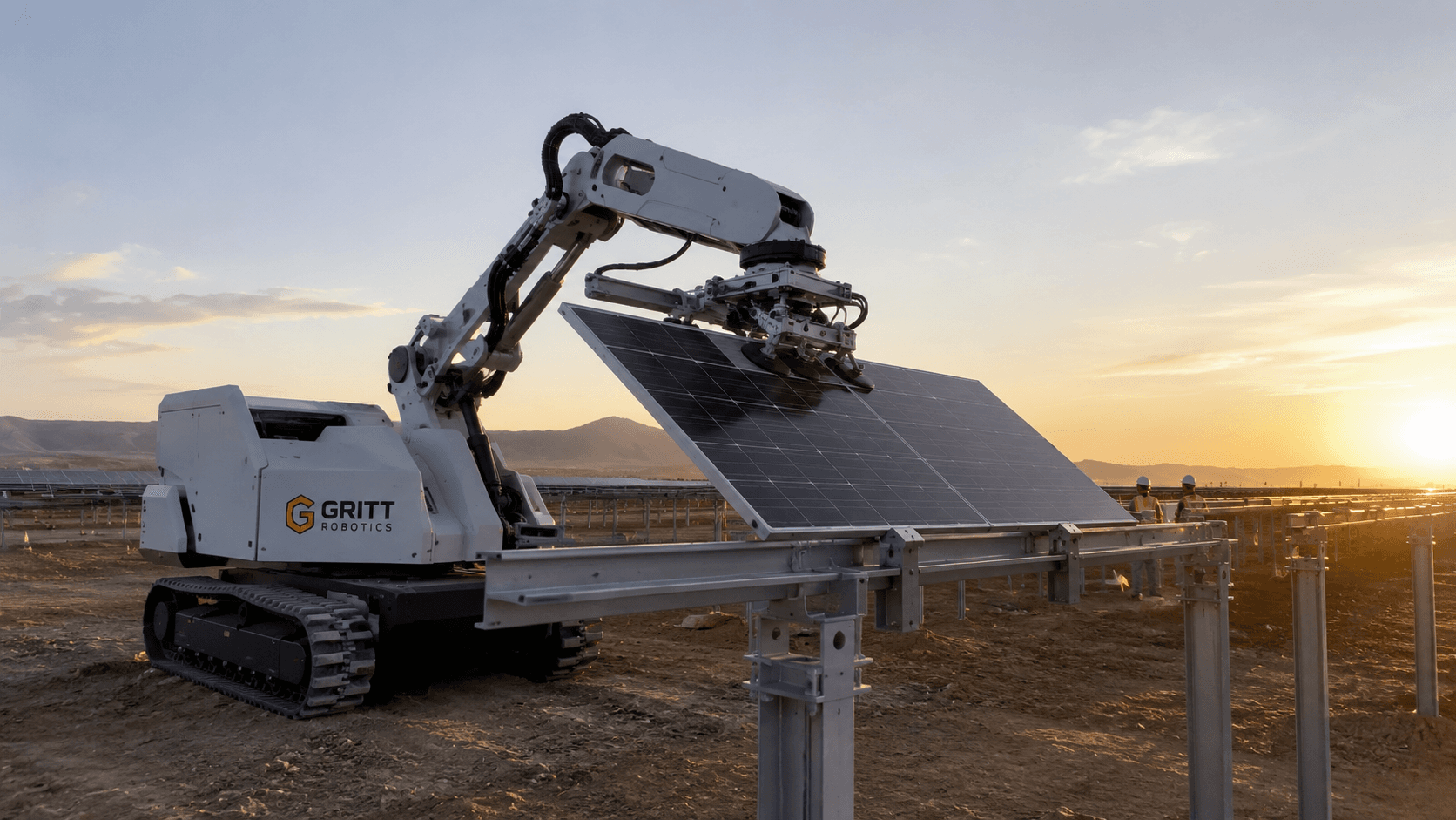 Gritt Robotics, 34 Milyon Dolarlık Yatırımla Güneş Enerjisi İnşaatlarını Otomatize Ediyor