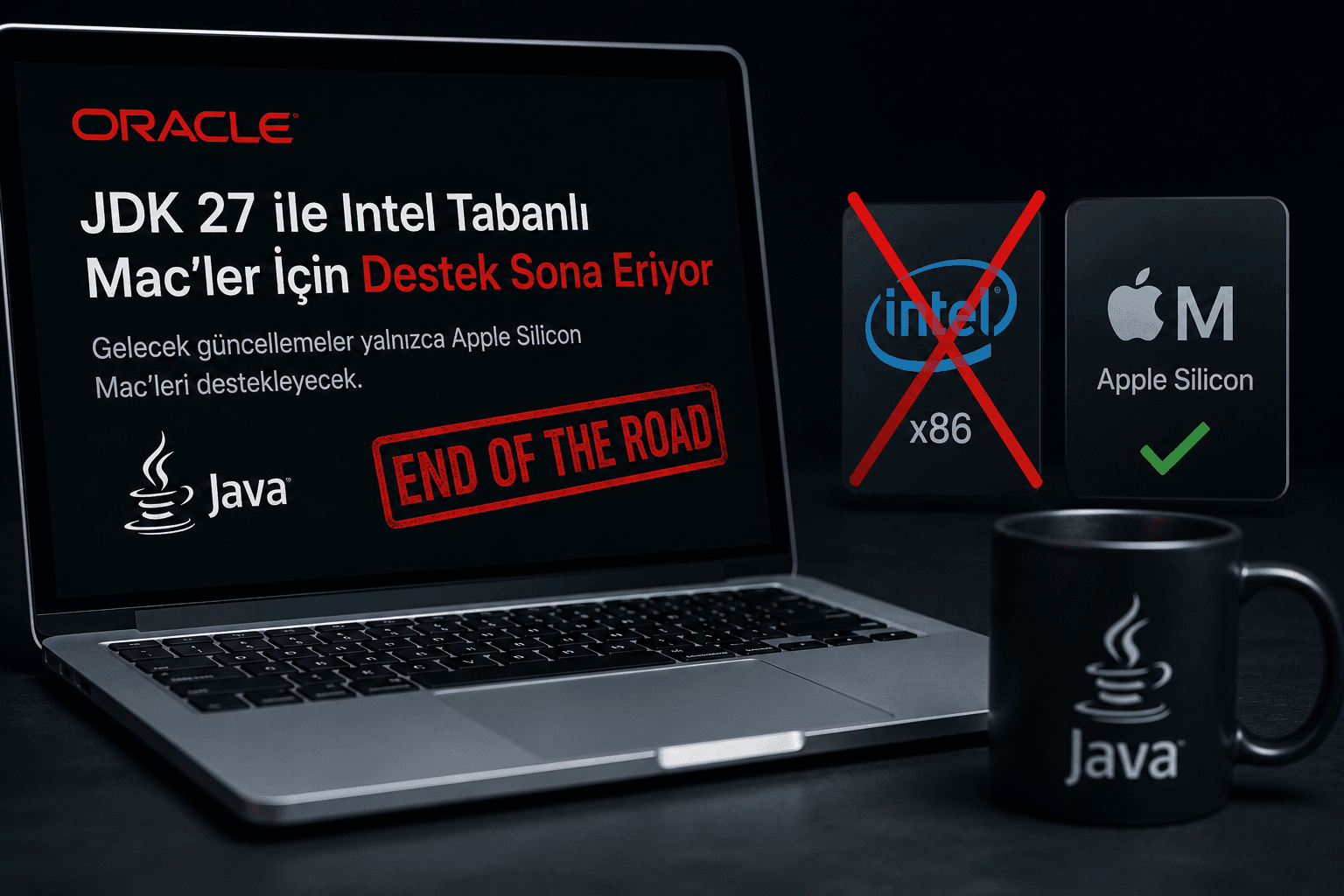 Oracle'dan Intel Tabanlı Mac'ler İçin Yolun Sonu: JDK 27 ile Veda Vakti
