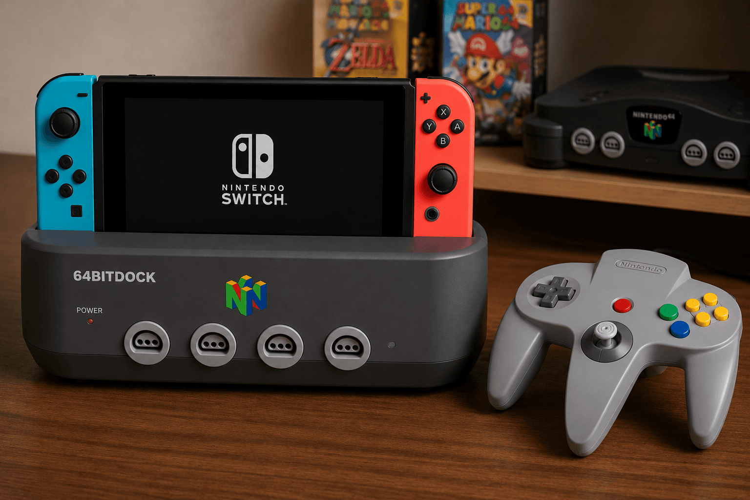Nintendo 64 Nostaljisi Switch'e Taşınıyor: 64BITDOCK Satışa Sunuldu