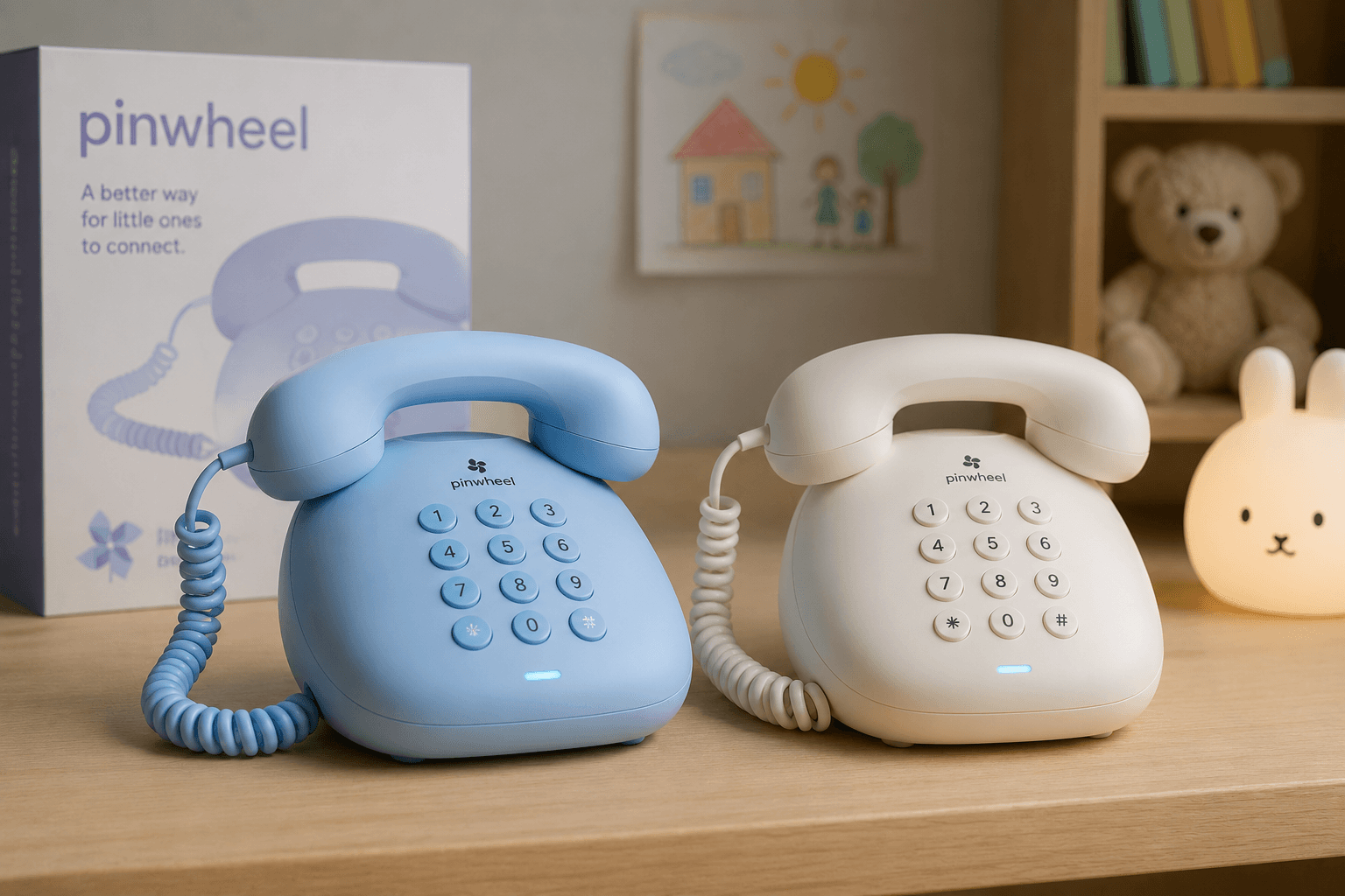 Pinwheel, Çocuklar İçin Retro Tasarımlı Kablosuz Ev Telefonu İle Dijital Detoksu Başlatıyor