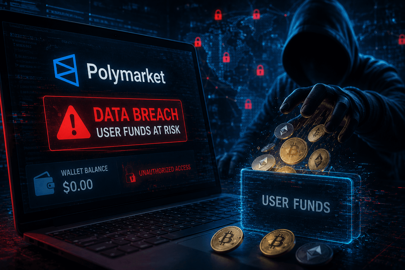 Polymarket'te Veri İhlali: Kullanıcı Fonları Saldırganların Hedefi Oldu