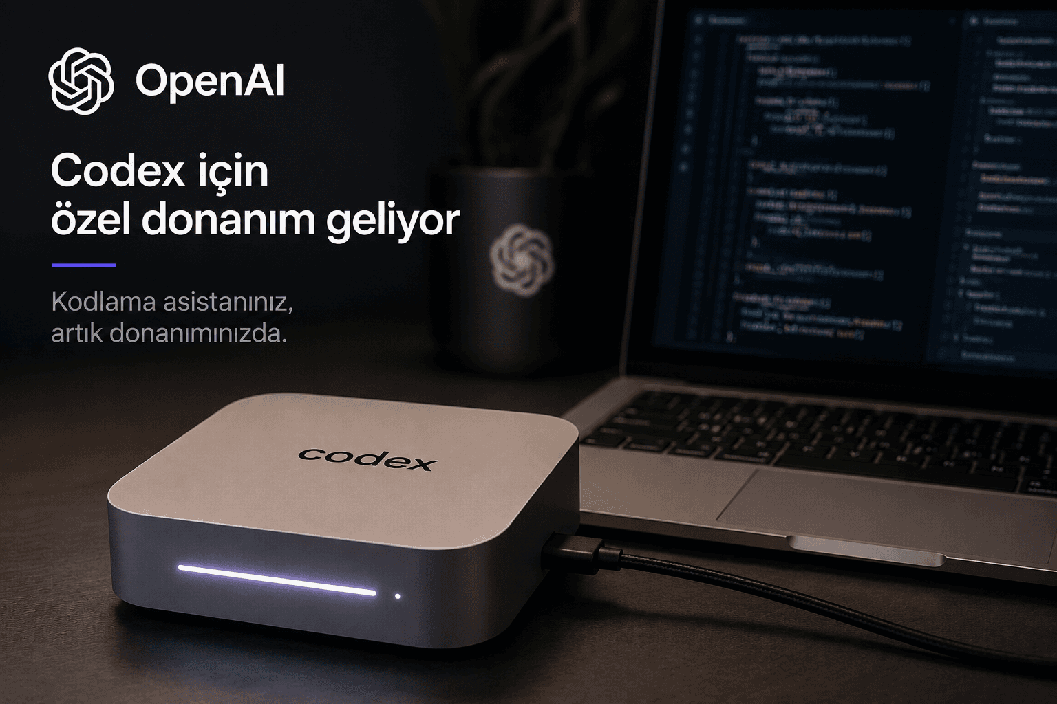 OpenAI'dan Sürpriz Hamle: Codex Kodlama Asistanı İçin Özel Donanım Geliyor