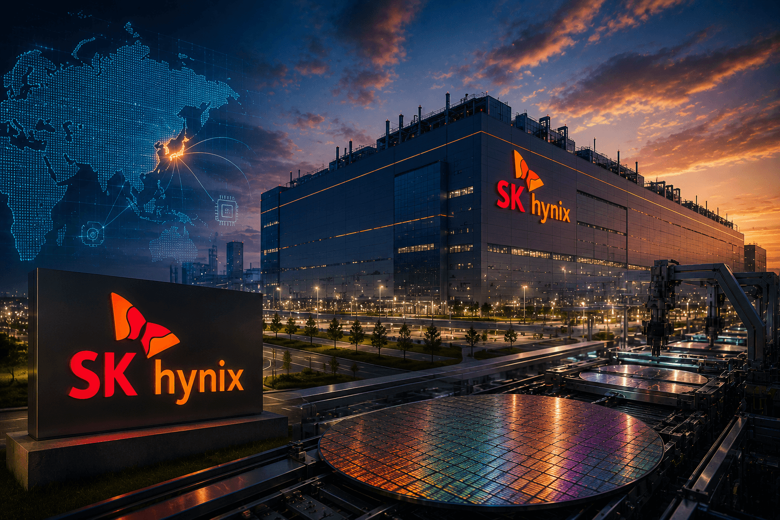 SK Hynix'ten 712,5 Milyar Dolarlık Dev Yatırım Hamlesi: Güney Kore'de Yeni Nesil Üretim Üssü