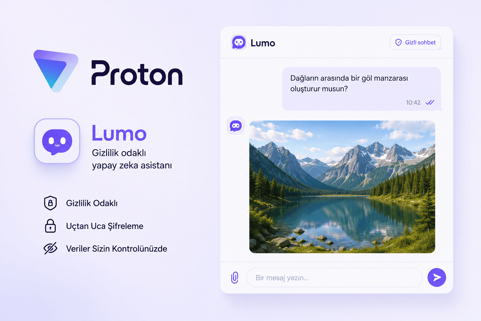 Proton'dan Gizlilik Odaklı Hamle: Lumo Sohbet Botu Artık Görsel Üretebiliyor