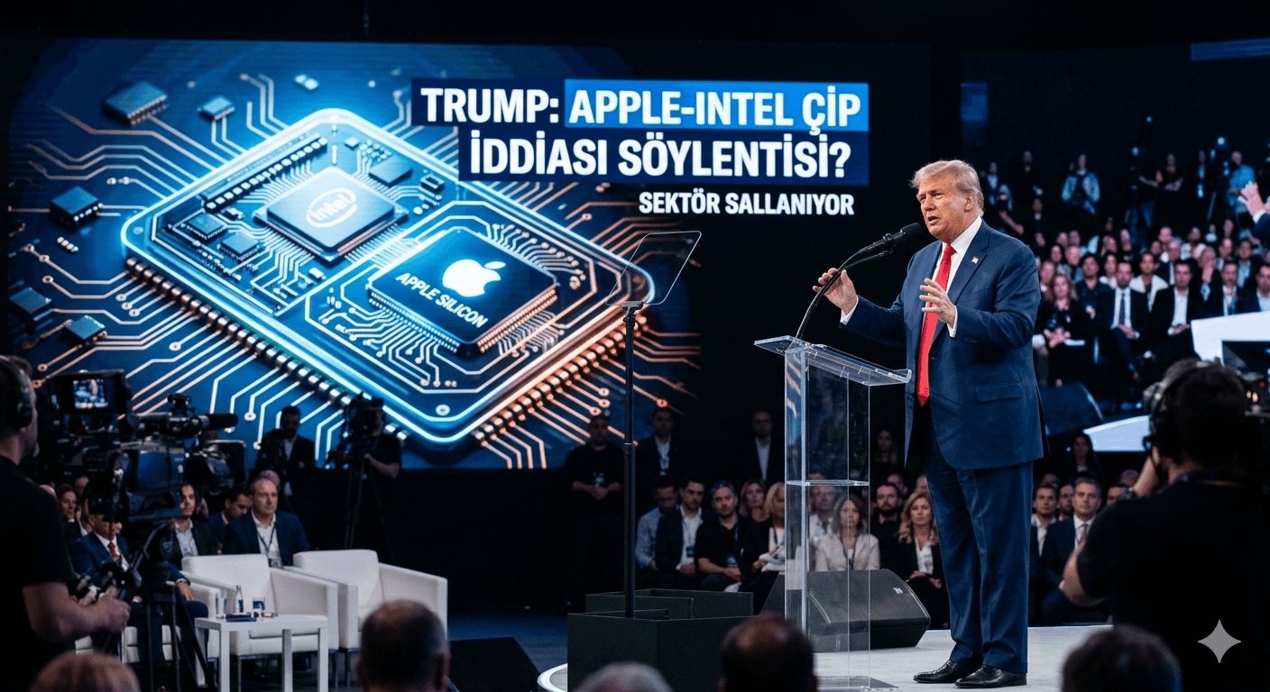 Trump'tan Sektörü Sarsan İddia: Apple, Intel'den Çip Alacak mı?