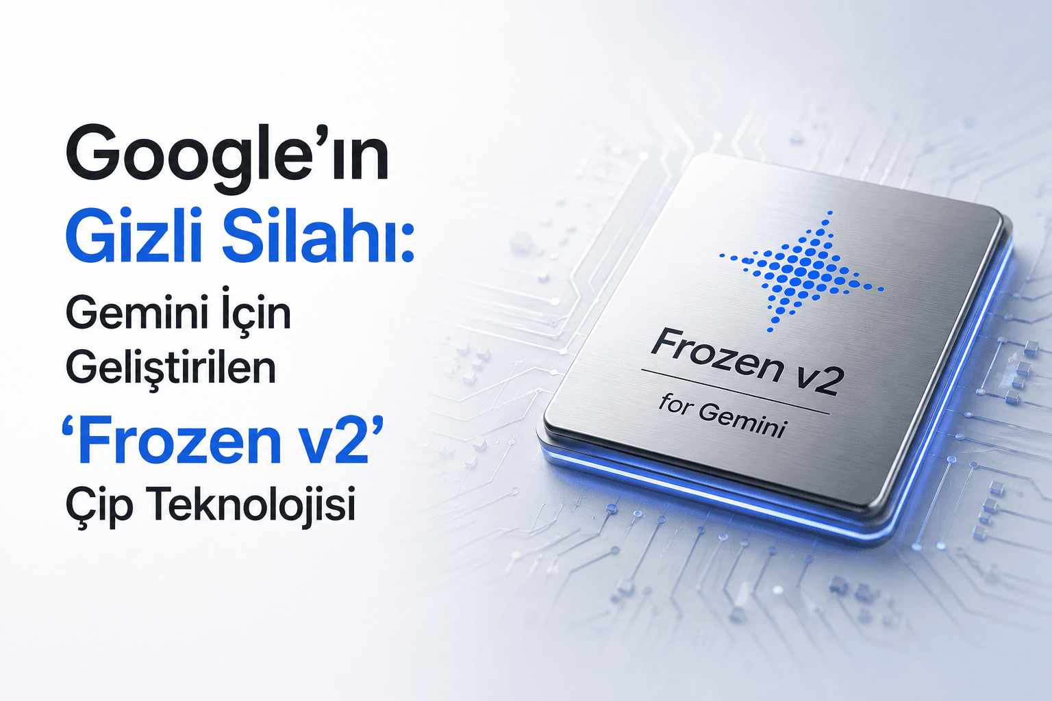 Google'ın Gizli Silahı: Gemini İçin Geliştirilen 'Frozen v2' Çip Teknolojisi